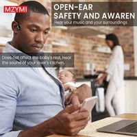 MZYMI A18 TWS Earphone Bone Conduction Neckband Headphone Sport IP56 Waterproof Headset Built-in Mic For Android iOS - Image 6