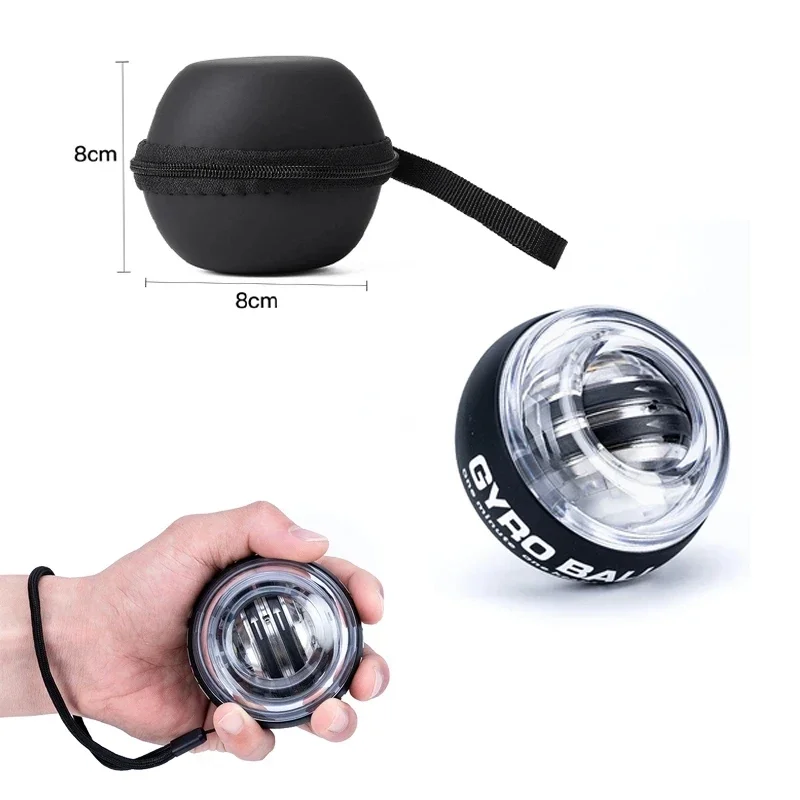 Wrist Ball Bag Self-starting Powerball Storage Bag Without Handball Gyro Hand Grip Strengthener Carrying Case Fitness Accessorie hand strengthener forearm exerciser gyro ball wrist exerciser hand grip strengthener gyro wrist ball power ball hand grip trainer