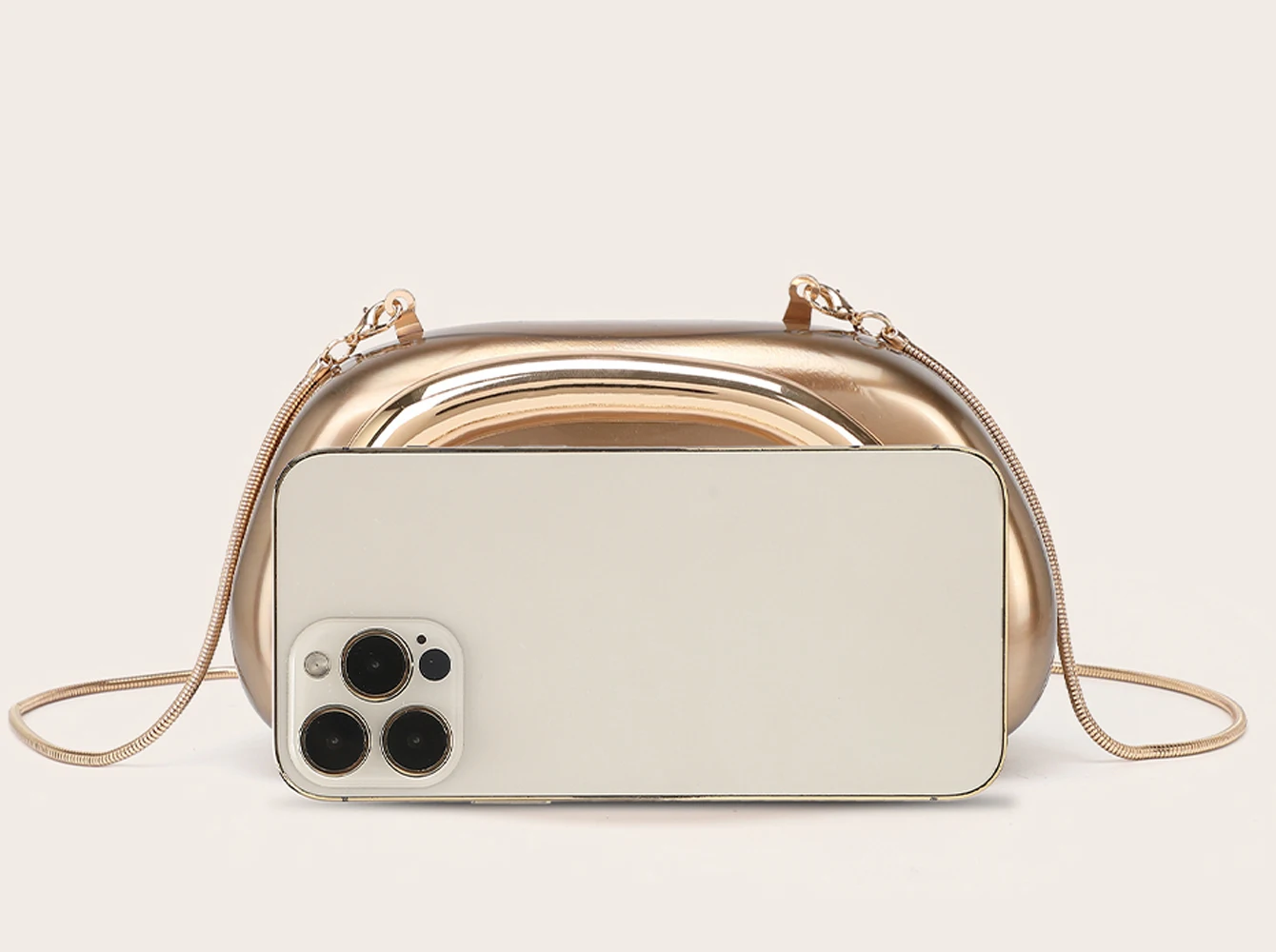 Luxury Evening Clutch Bag - Womens Wedding Party Crossbody Handbag