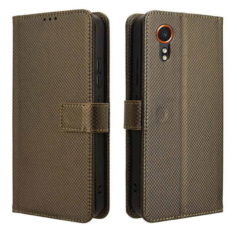 Фото Чехол для Samsung Galaxy Xcover 7 SM-G556B, кожаный чехол-бумажник с откидной крышкой для Sam Galaxy Xcover 7, чехол Coque Fundas, чехол-бампер для телефона №5