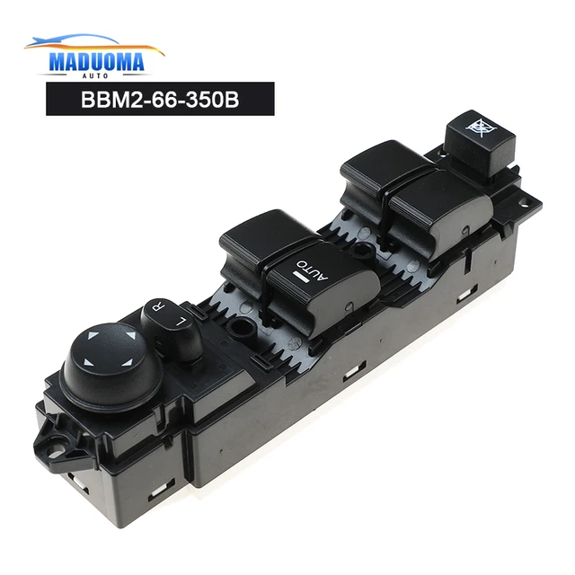 Electric Power Window Lifter Master Switch Button BBM2-66-350B for