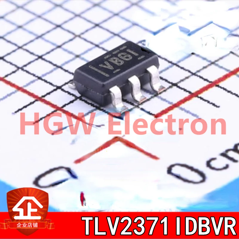 

Новинка, оригинальная трафаретная печать TLV2371IDBVR TLV2371IDBVT: VBGI SOT23-5, рабочий усилитель TLV2371IDBVR SOT-23-5 VBGI, 10 шт.