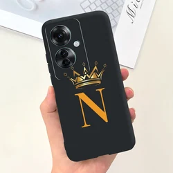 Cover per telefono con lettere di moda - Sottile custodia con bumper morbido