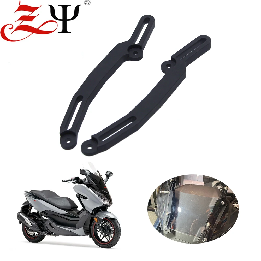 Windscreen Adjusters Motorcycle Cnc Windshield Bracket Fits For Honda Forza 750 Forza750 2021 2022 Adjustable Windscreen