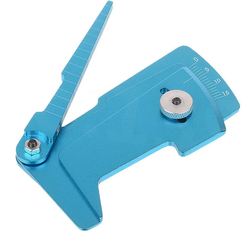 FALCON CNC Adjustable Ruler Adjusting RC Car Height & Wheel Rim Camber