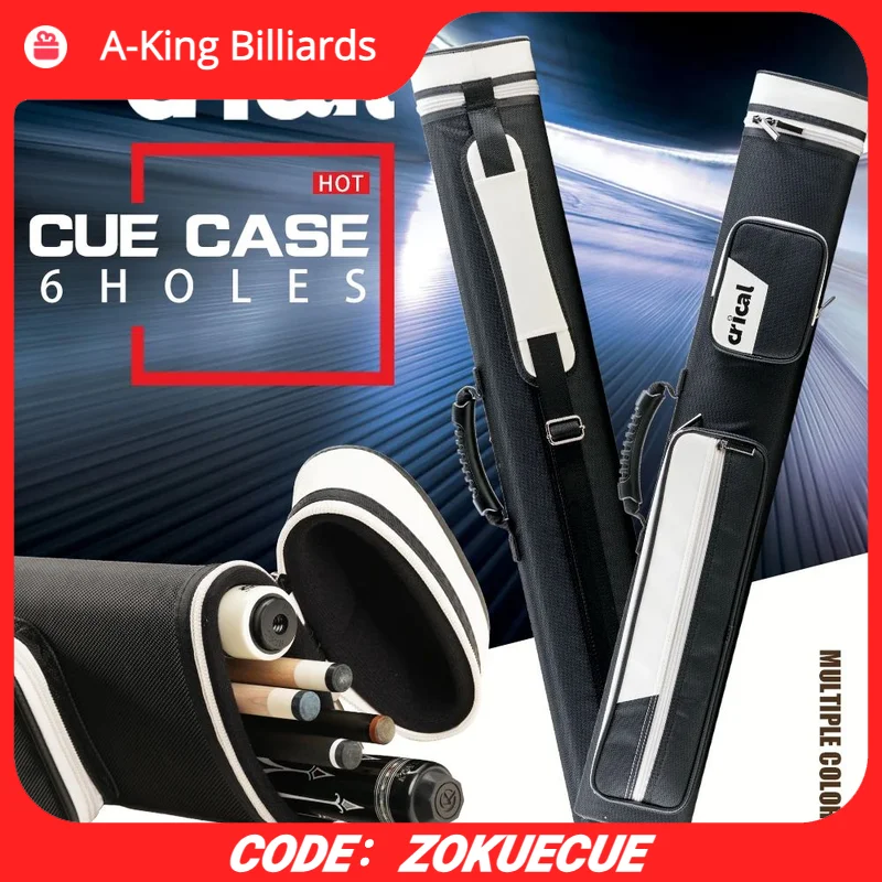 ビリヤード Billiards cue and Crical Cue case CRICAL Hard Cue Case Bag, Billiard Stick Carrying Case, 6