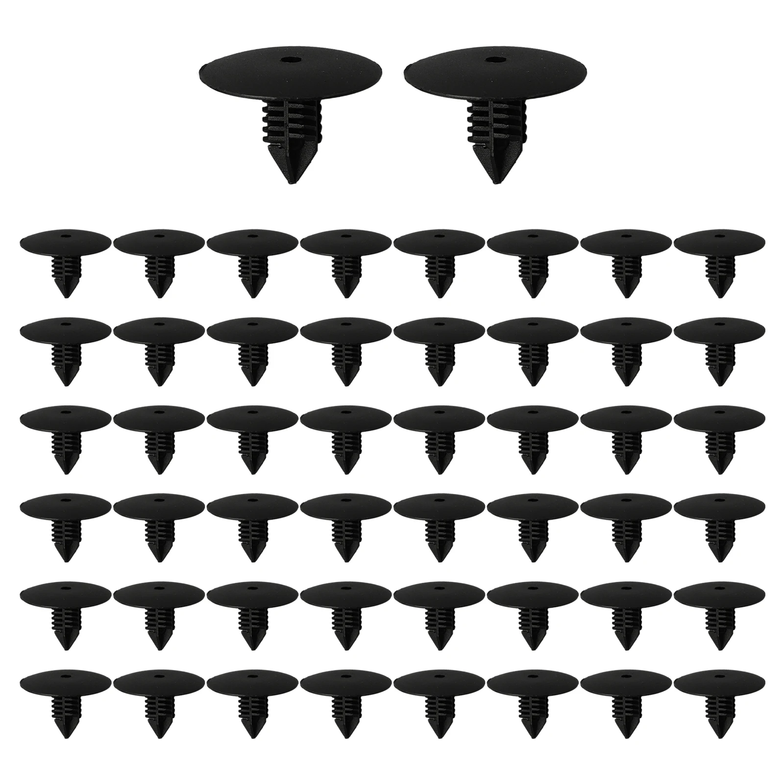 

Easy Installation Wheel Arch Cover Panel Splash Guard Clips for Renault Clio Mk2, Kangoo, Laguna Universal Fitment 50PCS