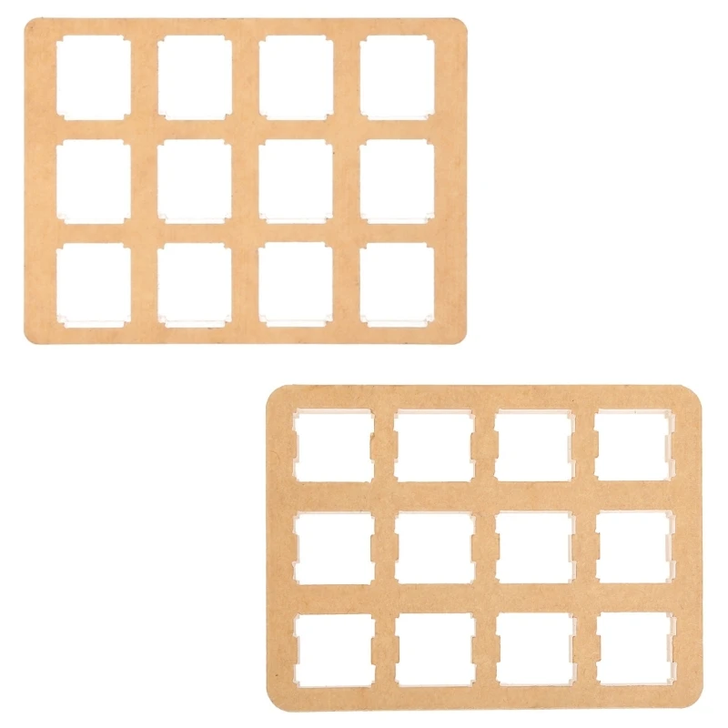 

12/16/25 Switches Storage Display Board Keyboard Switches Tester Base for Cherry MX Switches Acrylic Board P9JB