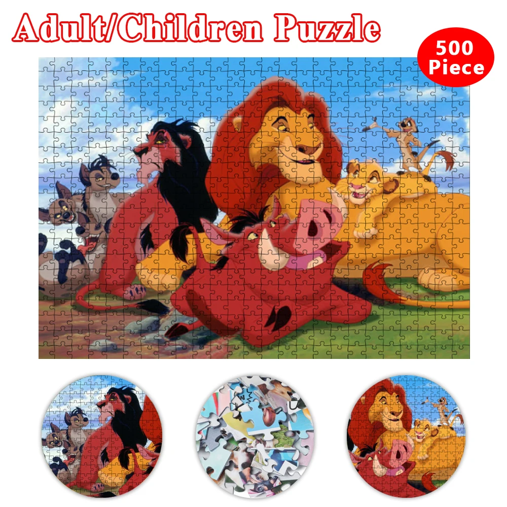 Puzzle Le Roi Lion, Idées de cadeaux originaux