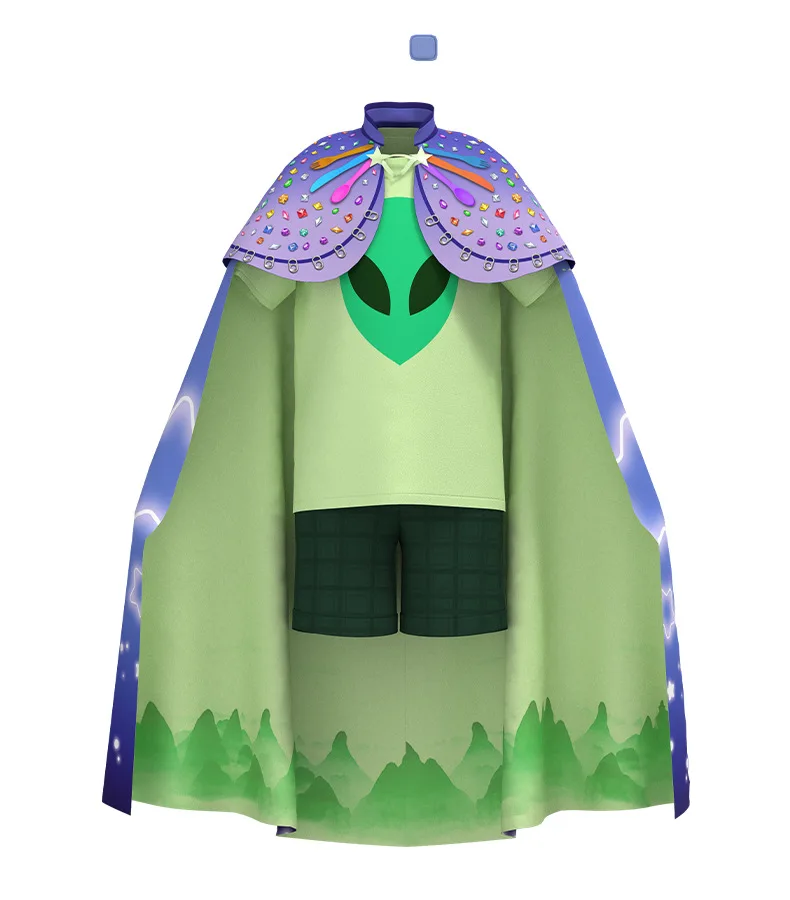 Honkai: Star Rail Elio Cosplay Costume for Kids (Unofficial)