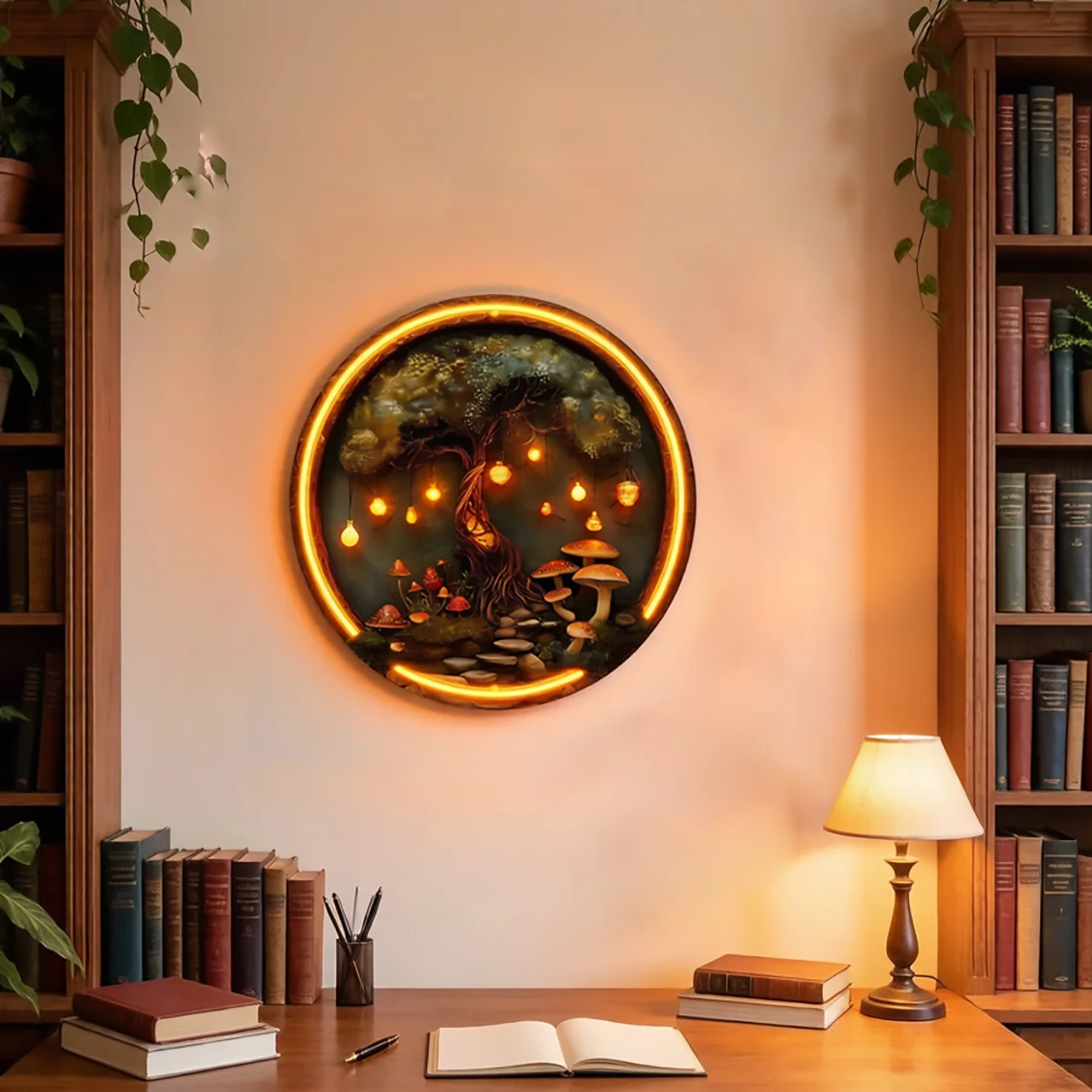 Retro Alien Neon Wall Sign 2
