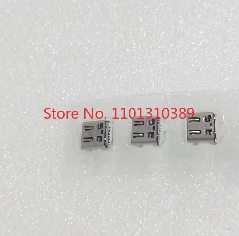 

1PCS For Canon EOS A7M3 A7R3 RP R5 R6 USB 3.1 Type C Type-C 24P 24Pin Interface Jack Port Connect Connector