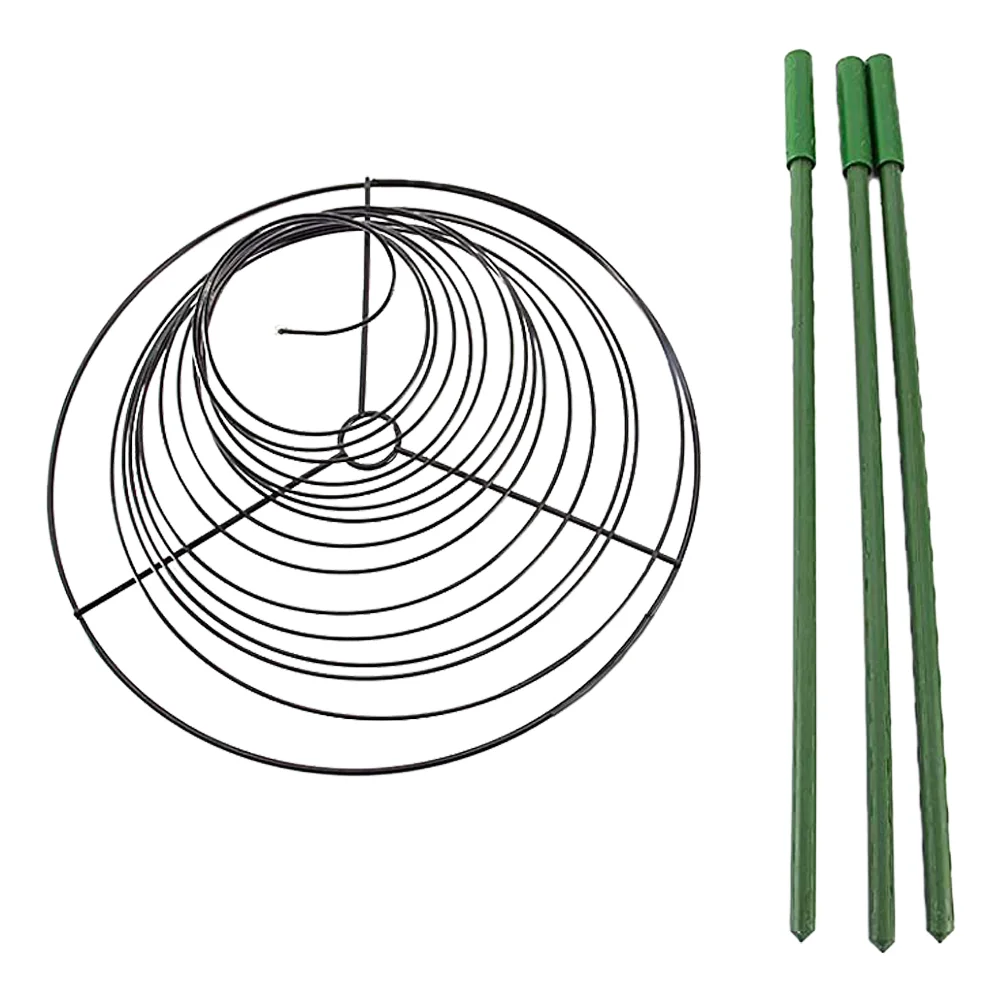 

1 Set of Garden Trellis Indoor Plant Trellis Flower Spiral Trellis Plant Support Potted Plant Climbing Stand