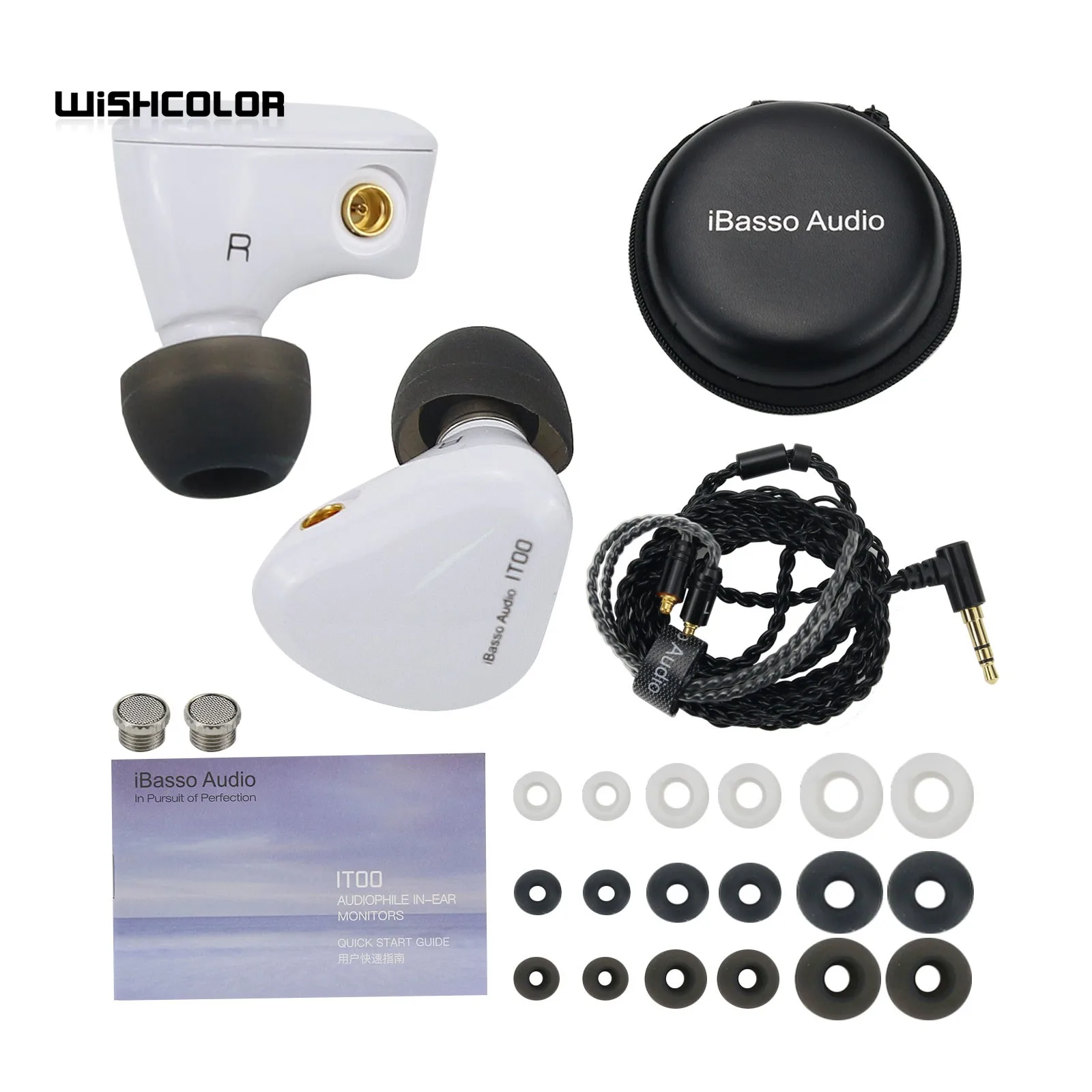 

IBasso IT00 3.5MM In Ear Earphones Wired Earbuds HiFi Dynamic Earphones MMCX Port For Game Players
