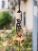 Cast Iron Hook Fold Multi-storey Multi Angle Wall Hook Decoration Courtyard Garden Wall Mounted Multi Functional Metal Hook 6