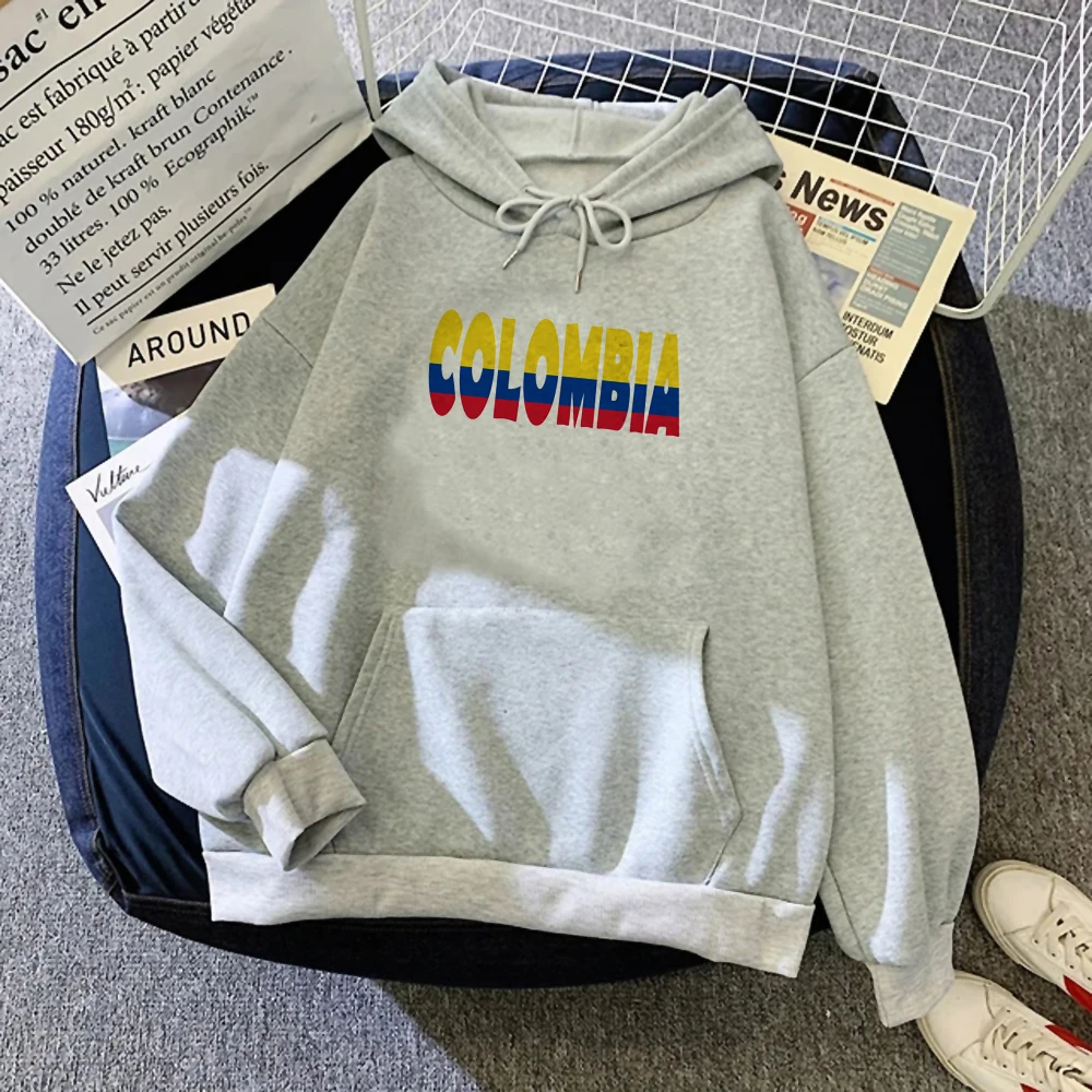 

Colombia hoodies women Kawaii sweat y2k anime long sleeve top sweater sweatshirts women Fleece sweater