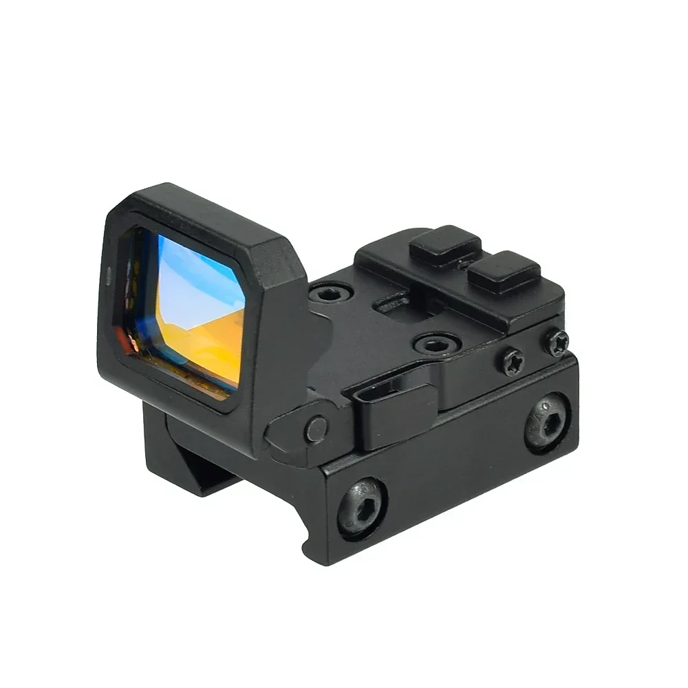 Tactical VISM Flip Up Red Dot Sight For 20mm Rail Riflescope Collimator Sight VISM Scope With GLOCK Rear Mount red dot sight holographic collimator
