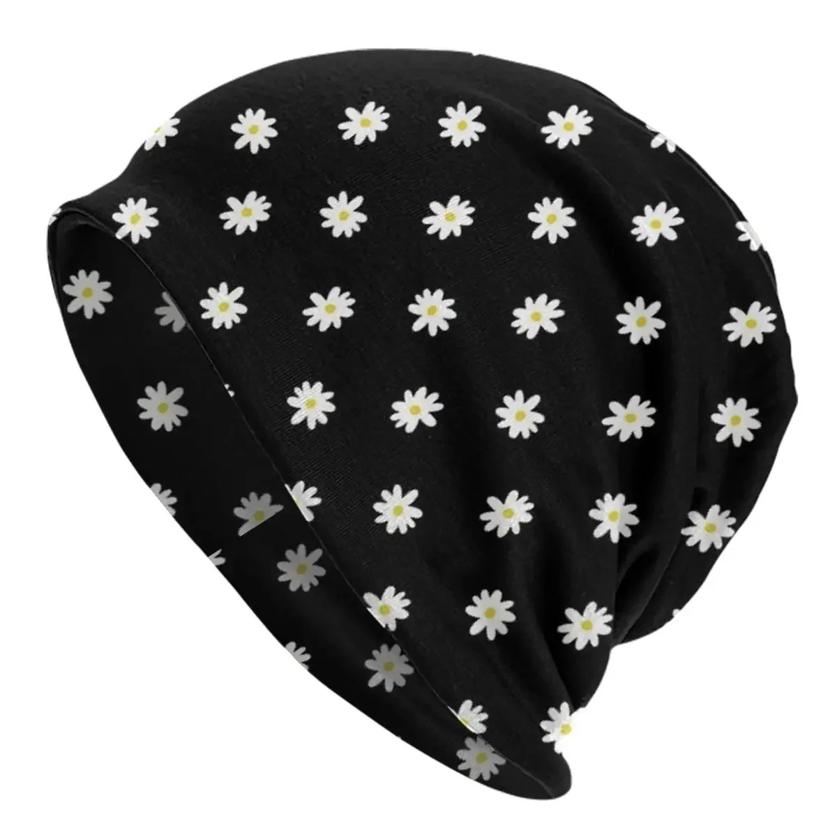 

Daisy Warm Knitted Cap Fashion Bonnet Hat Autumn Winter Outdoor Beanies Hats for Unisex Adult
