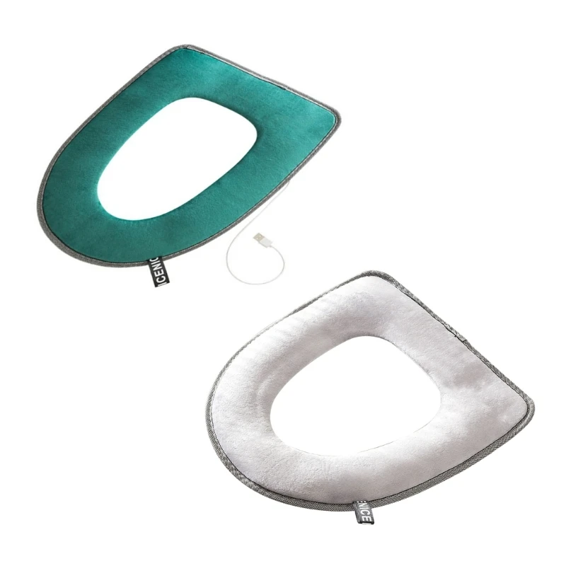 

USB Heated Warmer Toilet Cover Pad Constant Temperature Heating Toilet Covers Cushion Reusable Warmer