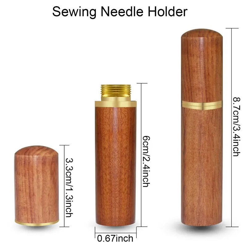 Portable Wood Toothpick Holder Container Toothpick Storage Box Pocket Tooth  Pick Dispenser Bucket Sewing Needle Case Organizer - AliExpress