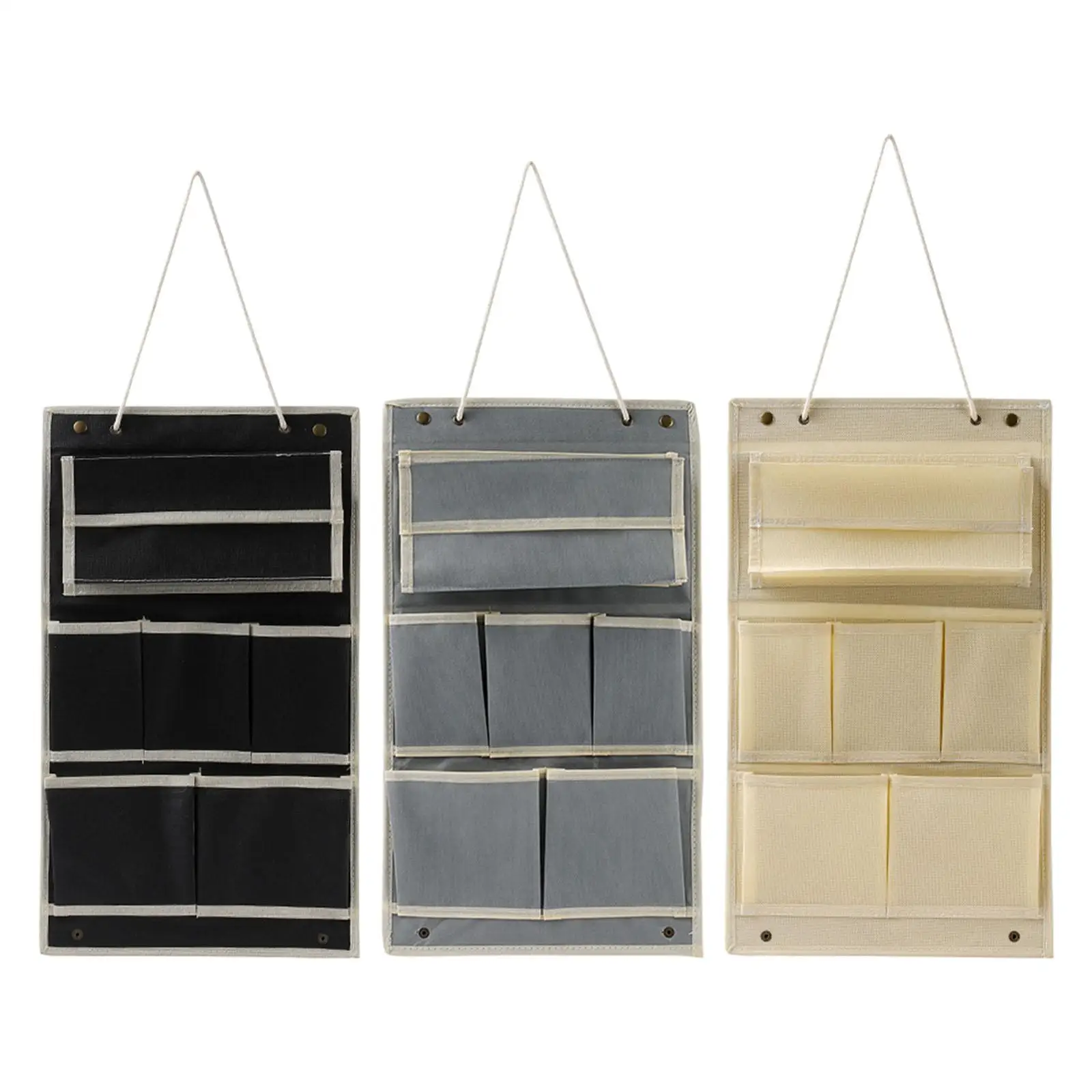 

Wall Hanging Storage Bag Foldable Tissue Holder Durable Pouch for Dorm Home