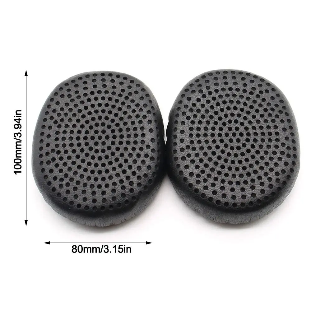 Portable Leather Ear Pads Replacement Sponge Earbuds Cover Soft Ear Cushion for Skullcandy Riff Wireless Headphones Accessories