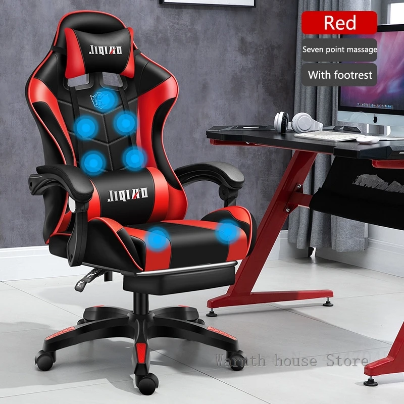 Chaise De Bureau Rose Inclinable Wcg, Fauteuil De Gaming Avec Repose-pieds,  Pour Ordinateur, Café Internet - Chaises De Bureau - AliExpress