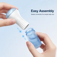 Applicateur de sérum capillaire S2 réglable à micro-aiguilles (140 aiguilles, 0,2 mm) avec conteneur de 10 ml pour soins à domicile 2