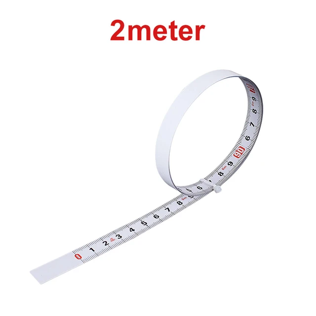 Self-Adhesive Tape Measure Inch Metric Double Scale Miter Saw Track Tape  Measure - AliExpress