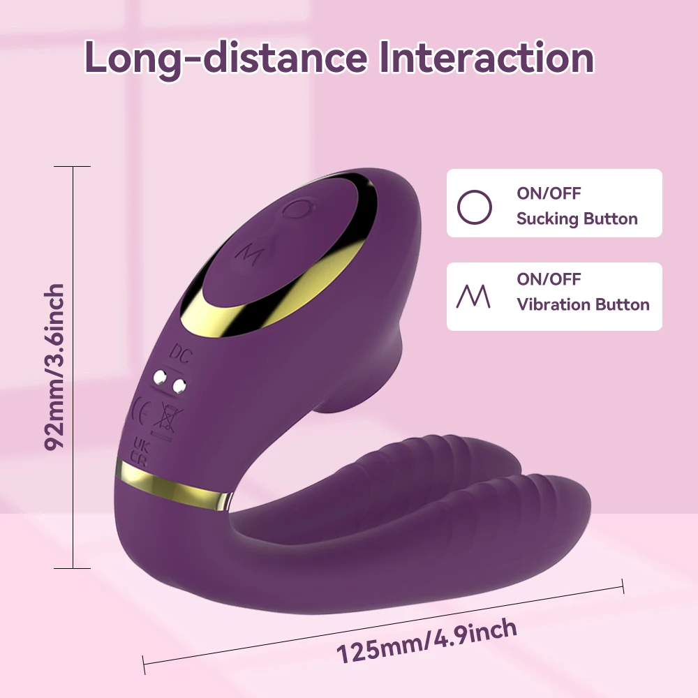 Clitoral Suction Vibrator 10 Speed Oral Stimulation Sex Toy_voghion.com