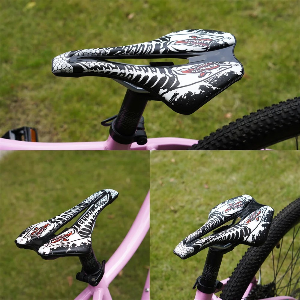 Coussin De Selle Vélo ENLEE – Creux, Respirant, VTT Route, Confort