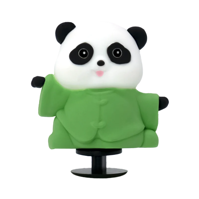 1/4/9 Stück 3D süße Panda Schuh Charms Zubehör Kawaii Tiere Schuh Clips Dekoration Mode Garten Sandalen Pin Clog Jeans – Detail 10