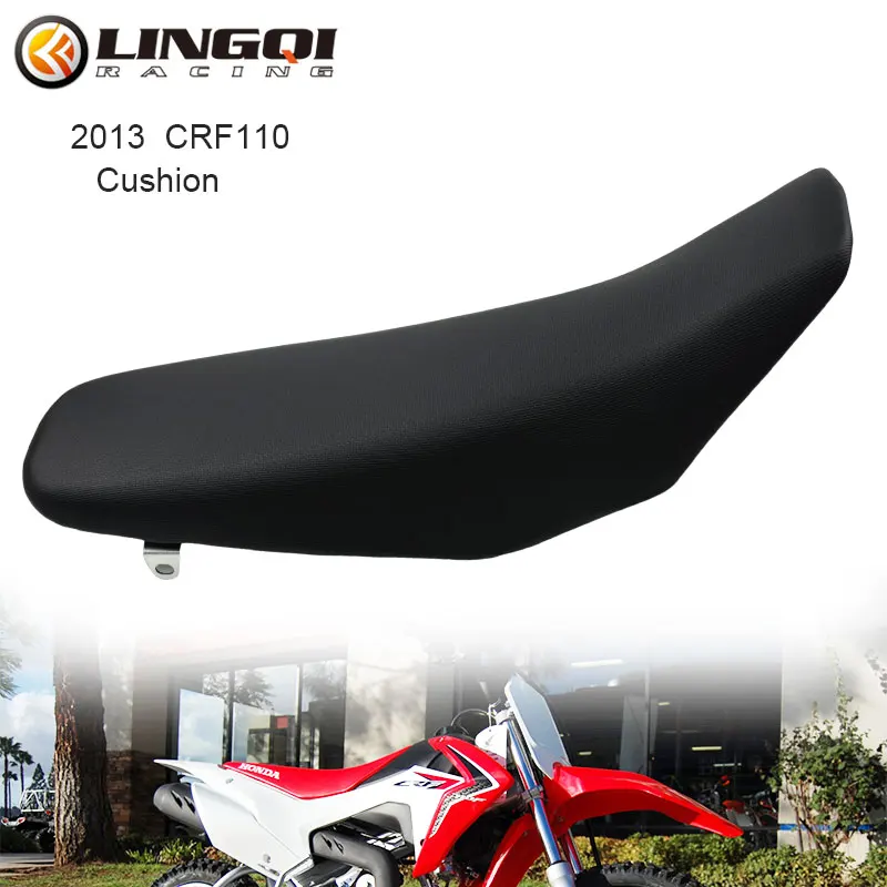 

Гоночное седло LINGQI CRF 110, нескользящая поролоновая подушка для HONDA CRF110 2013, аксессуары для питбайка, внедорожника, мотоцикла