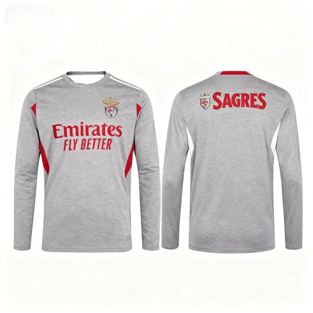 Benfica Portugal Heim Eltern-Kind Fußball-T-Shirt Atmungsaktives Schnelltrocknendes T-Shirt Fußball-Trainingsshirt Geeignet für 2026 – Detail 8