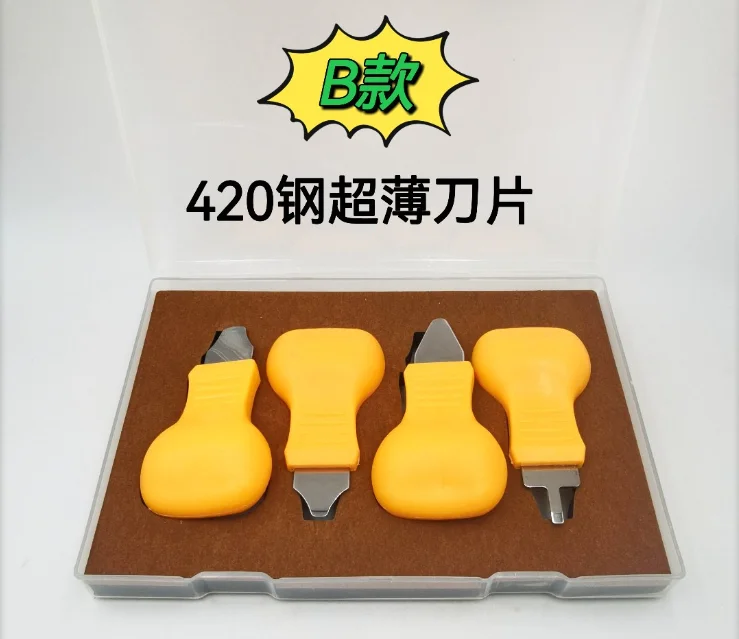 

Assortment of 4pcs Steel Watch Back Case Opener Removal Knife