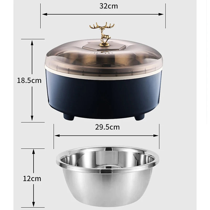 Yogurtiera In Acciaio Inox 220V - Per Yogurt Greco E Francese, Fatto In Casa, 15W Eco - Foto 6