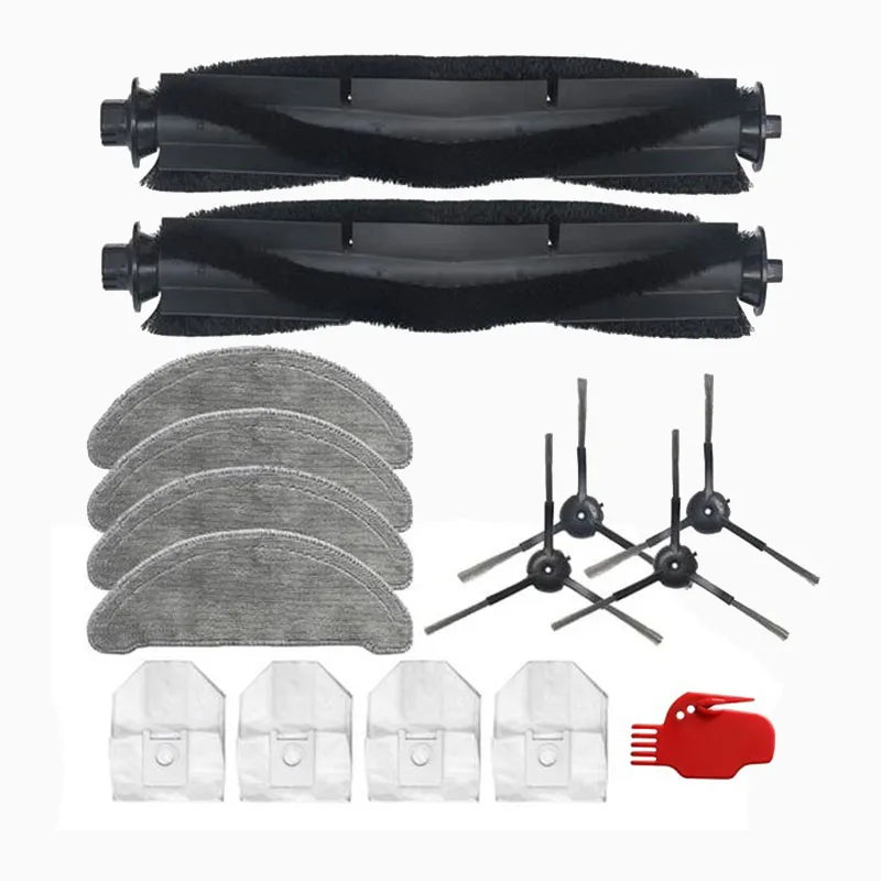 

Роликовая основная щетка, швабры, тканевые мешки для пыли, боковая щетка для Xiaomi ROIDMI EVE Plus, аксессуары для робота-пылесоса