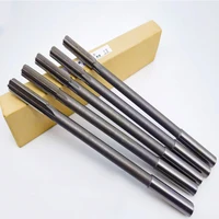 1Pc Lengthen Reamer HSS H7 Straight Shank Machine Chucking Reamer 3-20mm x 100mm-300mm for Metal Steel Aluminum Hole Drill 2