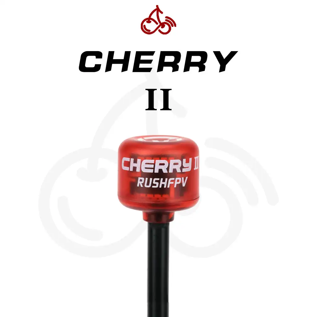 

1PC RUSHFPV Cherry 2 II 5.8G 1.8DBI FPV Antenna LHCP RHCP for FPV Freestyle Analog Digital Drones DIY Parts