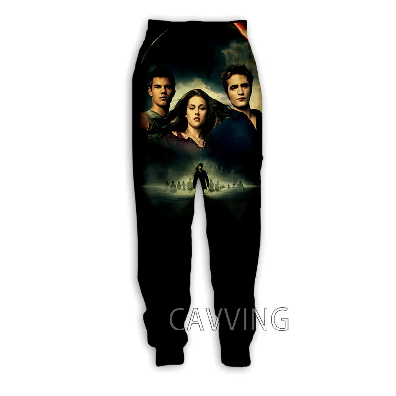 New Fashion 3D Print  The Twilight saga  Casual Pants Sports Sweatpants Straight Pants Jogging Pants Trousers for Women/men H01 4
