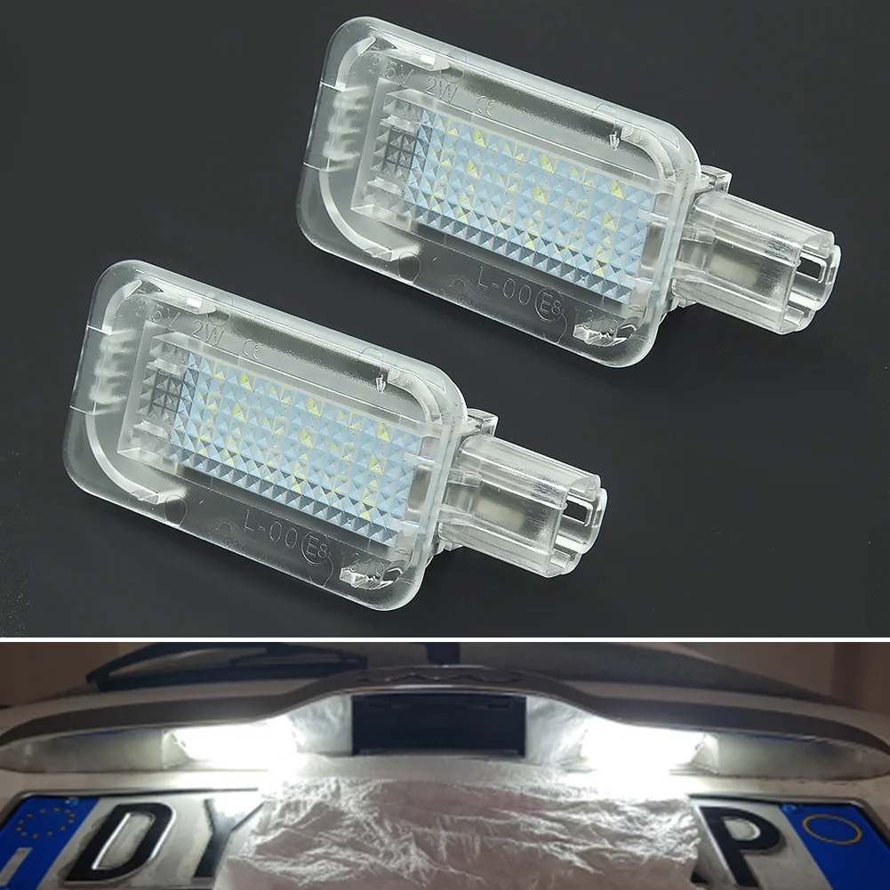 

2PCS LED Luggage Interior Light Trunk Lamps For Honda Civic Fit Jazz Accord City Insight HR CR V Acura MDX YL RDX TLX TSX