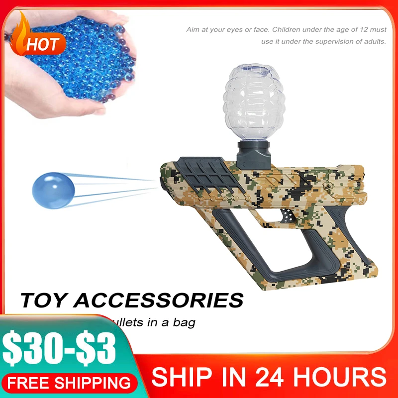 10000pcs/pack Water Ball Airsoft Splatter Ball Blaster Bullets Gun
