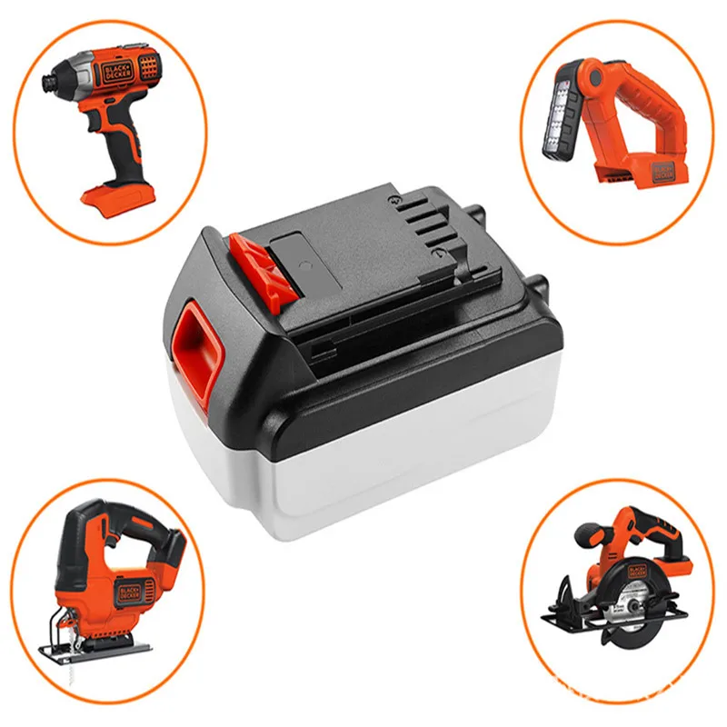 

LBXR20, LB20 LBX20 Lithium 20V 18650 Rechargeable Power Tools Batteries Pack for Black Decker 20V Battery