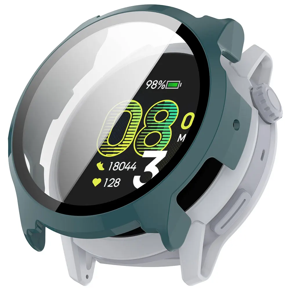 Durable Glass Screen Protector and Frame Case for Smartwatches – Tempered Glass Protective Bumper Cover