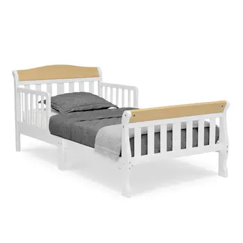 Canton Toddler Bed – Bianca White/Natural 1