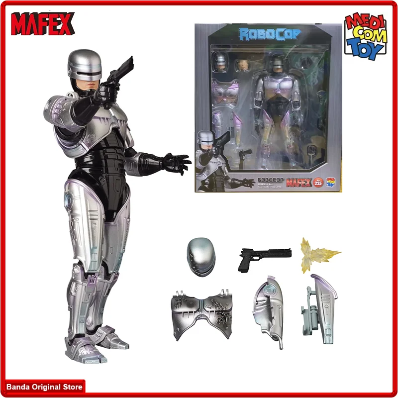 100% In Magazzino Originale Mafex No.225 Mafex Robocop Renew Ver Anime Action Collection Figure Model Toys