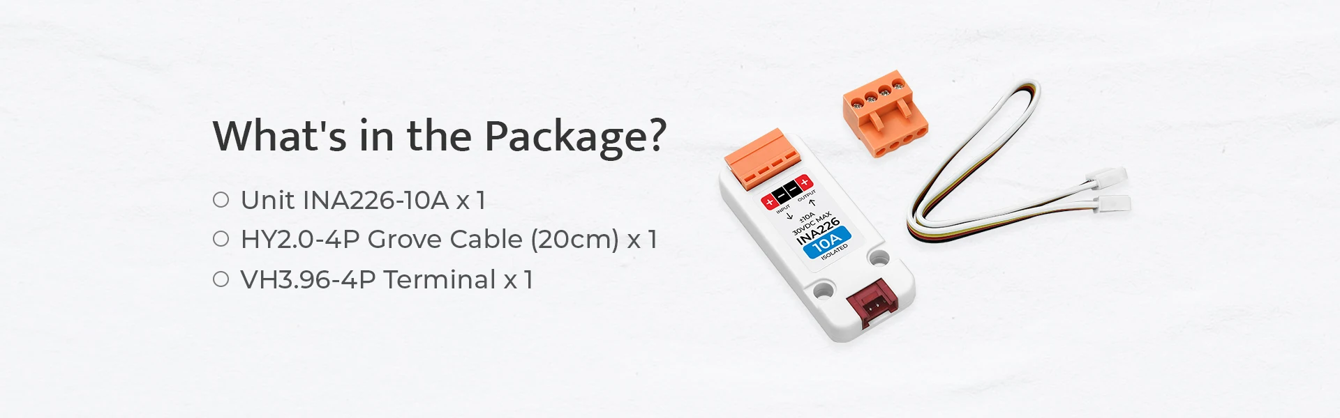 Official INA226-10A Current Voltage Power Monitor Unit
