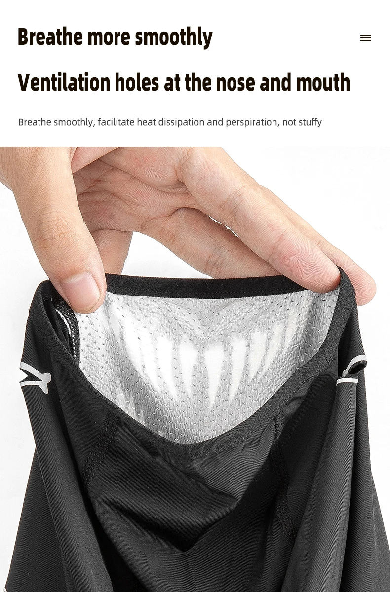 helmet compatible face mask