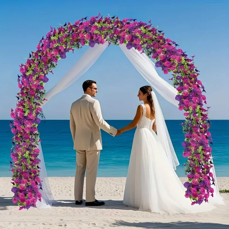 2PCS UV-Resistant Artificial Morning Glory & Eucalyptus Hanging Decor 6 S95d582fb31ed4856883be31e77b1d08c7