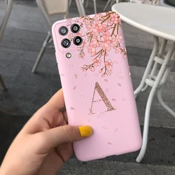 Cute Crown Letters Soft TPU Phone Case - Enhanced Protection and Style for Galaxy F12 (Pink A)